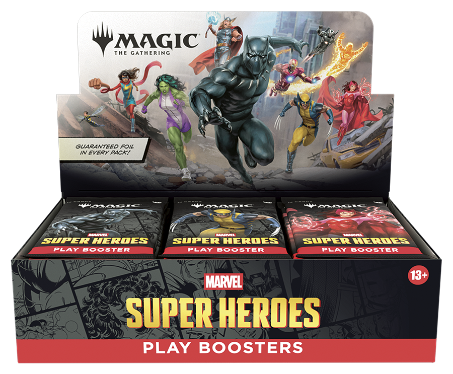 [PREORDER] MTG MARVEL SUPER HEROES PLAY BOOSTER BOX