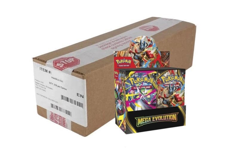 Pokemon Mega Evolution Enhanced Booster 6-Box Case