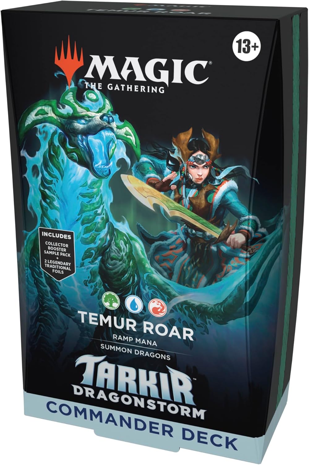 Magic the Gathering - Tarkir Dragonstorm - Temur Roar - Commander Deck