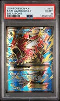 Gyarados EX - 115/122 - Breakpoint - 2016 Pokemon - PSA 6